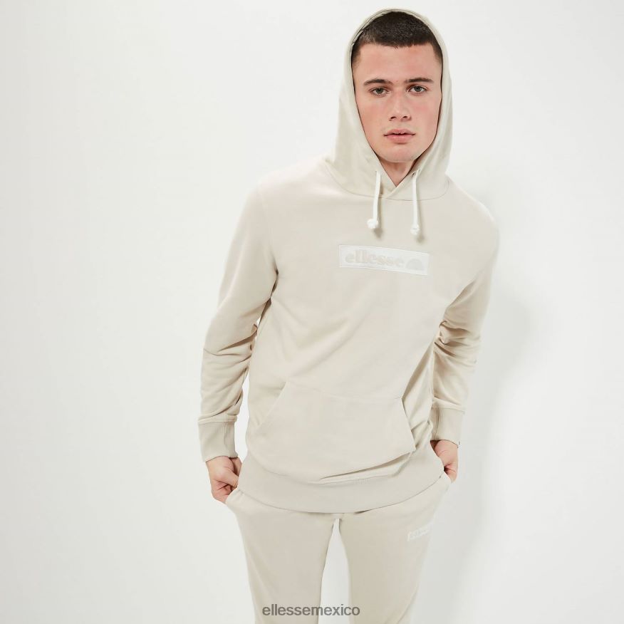ropa mx Ellesse hombres sudadera con capucha carovilli beige 84X86H299