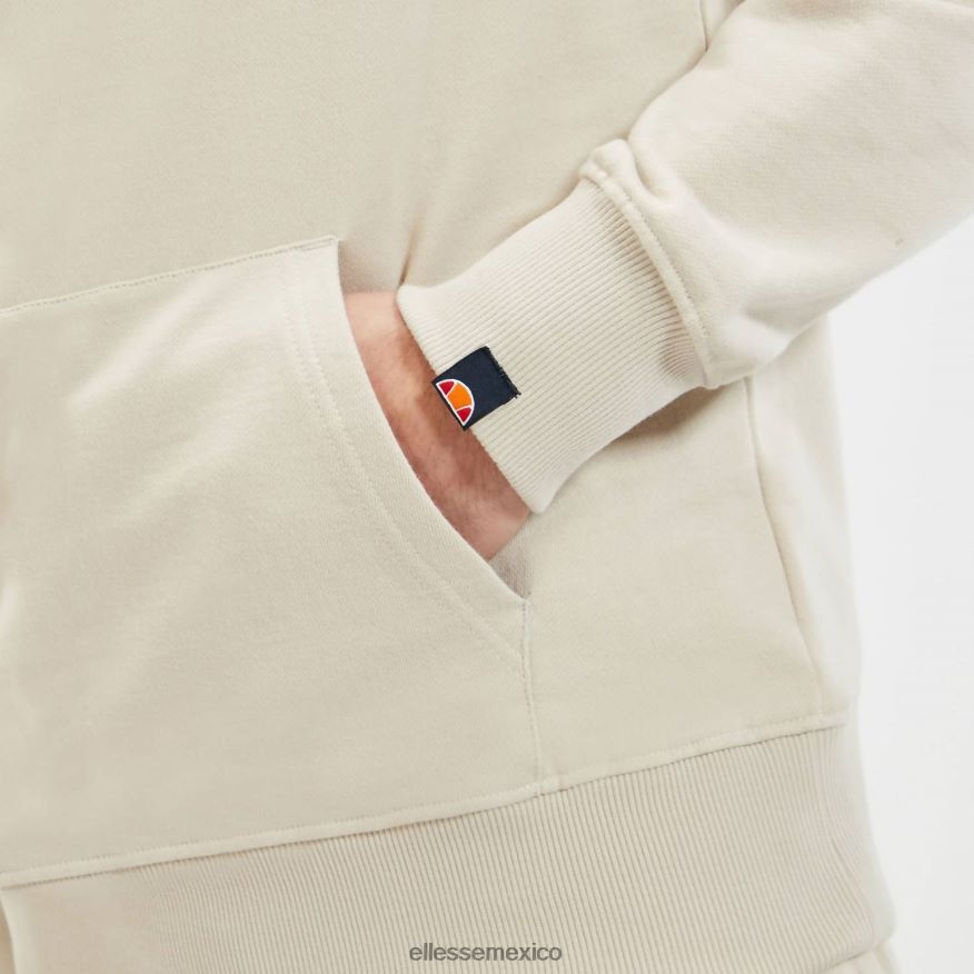 ropa mx Ellesse hombres sudadera con capucha carovilli beige 84X86H299