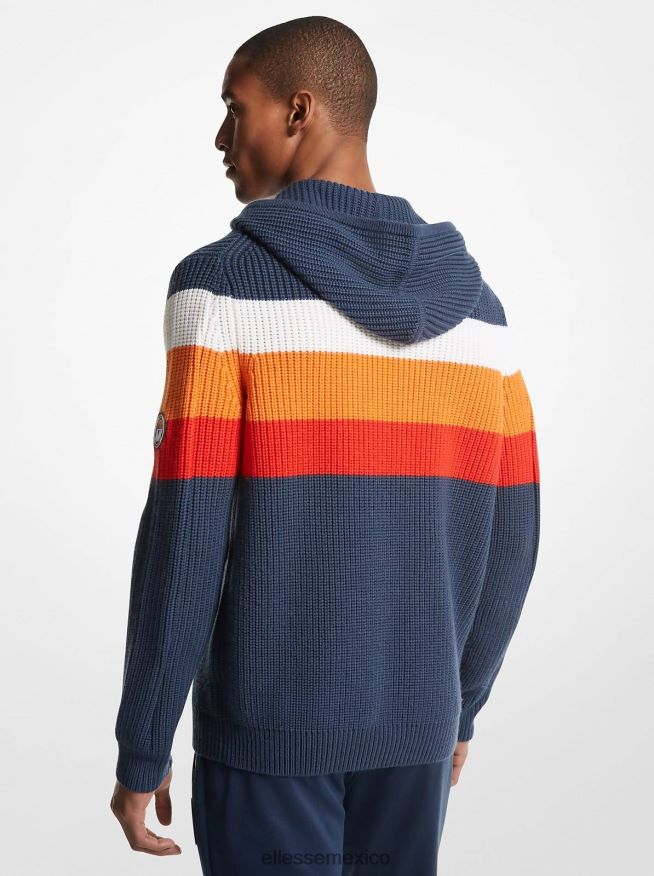 ropa mx Ellesse hombres sudadera con capucha mk azul 84X86H309