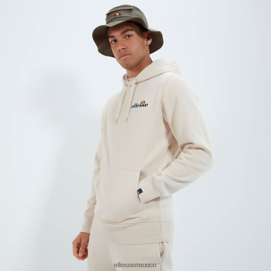 ropa mx Ellesse hombres sudadera con capucha olevano beige 84X86H304