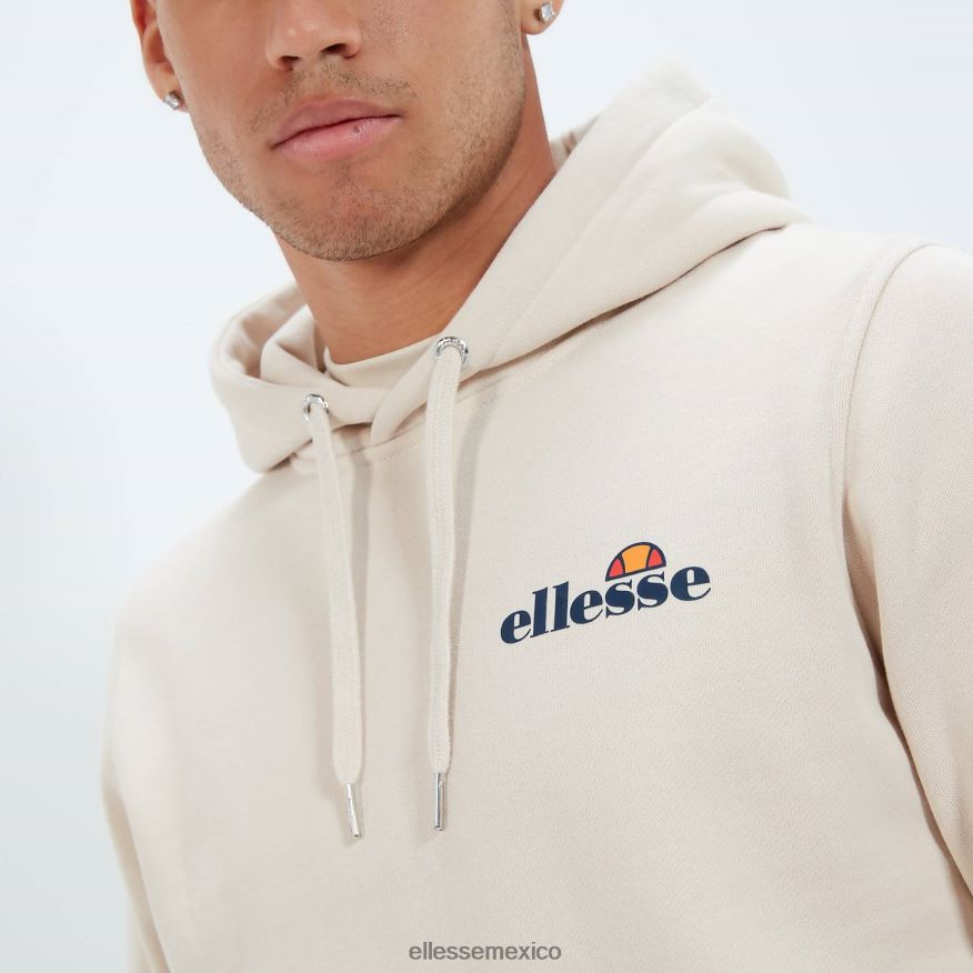 ropa mx Ellesse hombres sudadera con capucha olevano beige 84X86H304