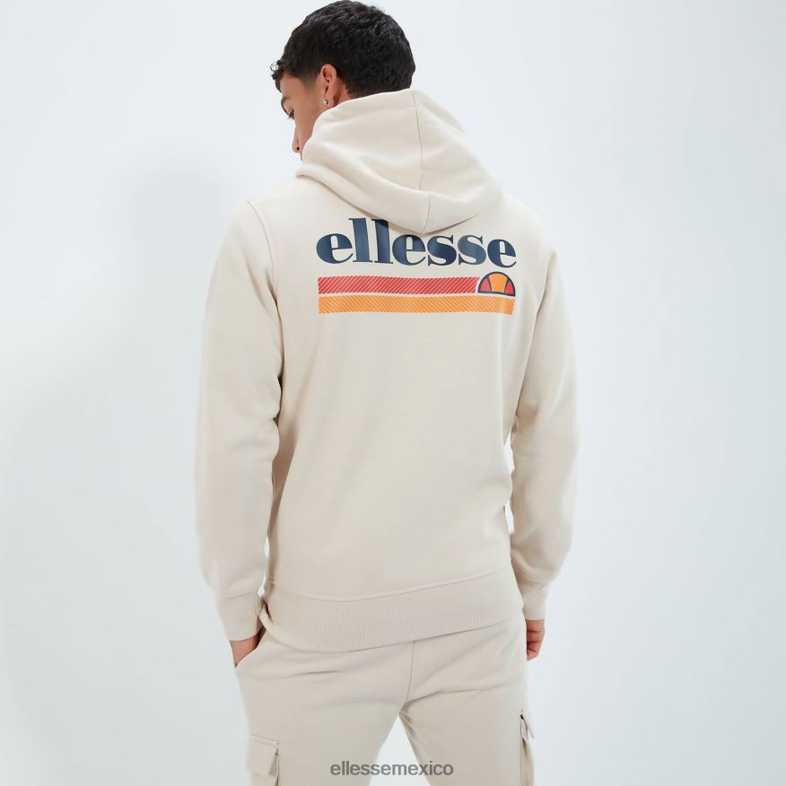 ropa mx Ellesse hombres sudadera con capucha olevano beige 84X86H304
