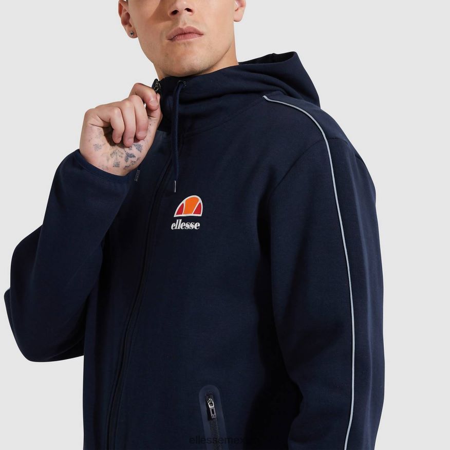 ropa mx Ellesse hombres sudadera con capucha ornari fz Armada 84X86H318