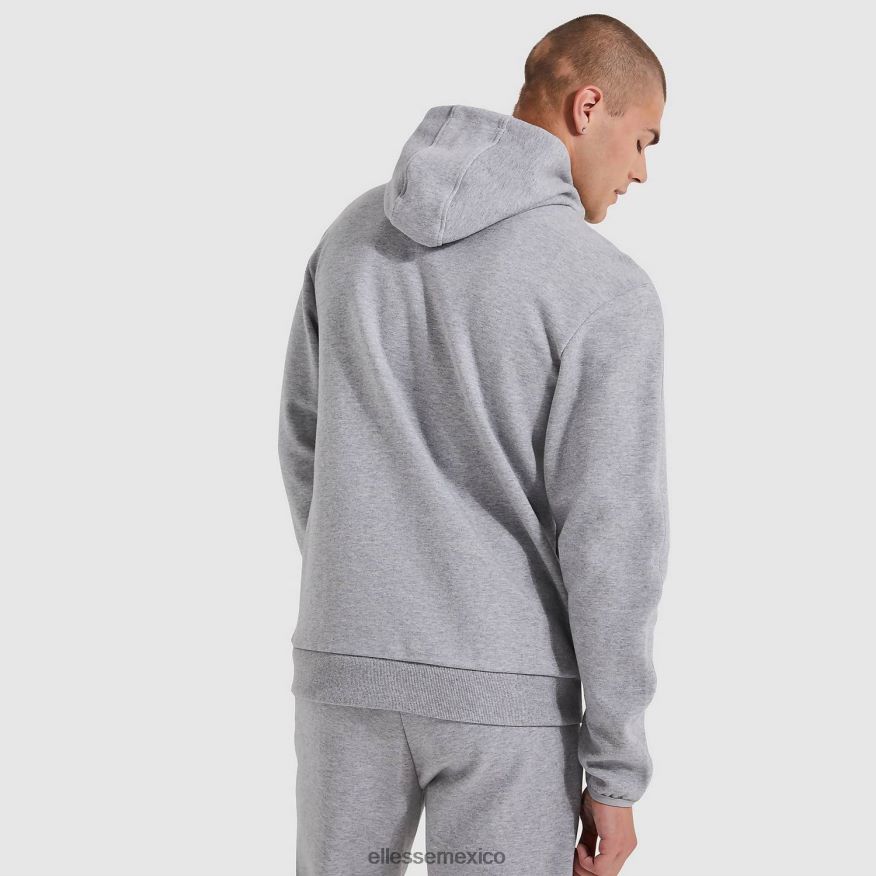 ropa mx Ellesse hombres sudadera con capucha ornari fz marga gris 84X86H317