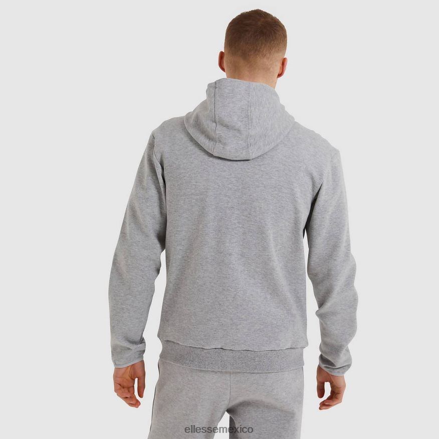 ropa mx Ellesse hombres sudadera con capucha ornari fz marga gris 84X86H317