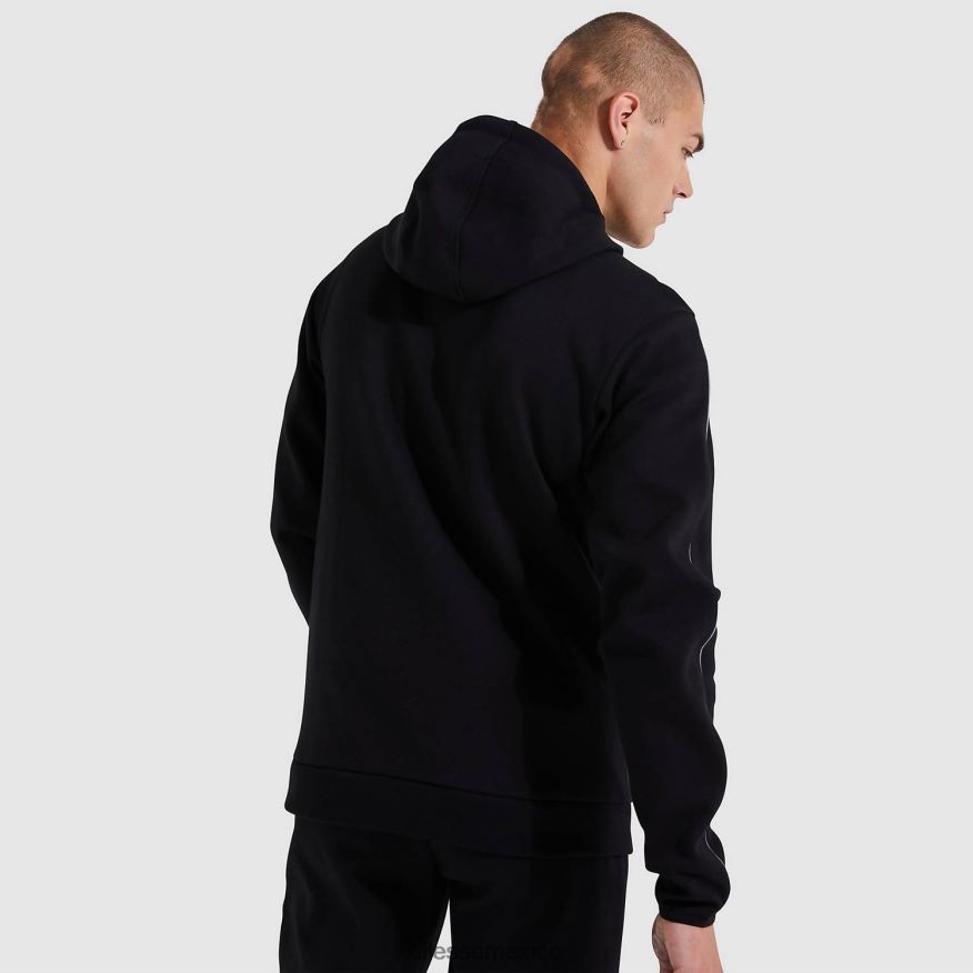 ropa mx Ellesse hombres sudadera con capucha ornari fz negro 84X86H316