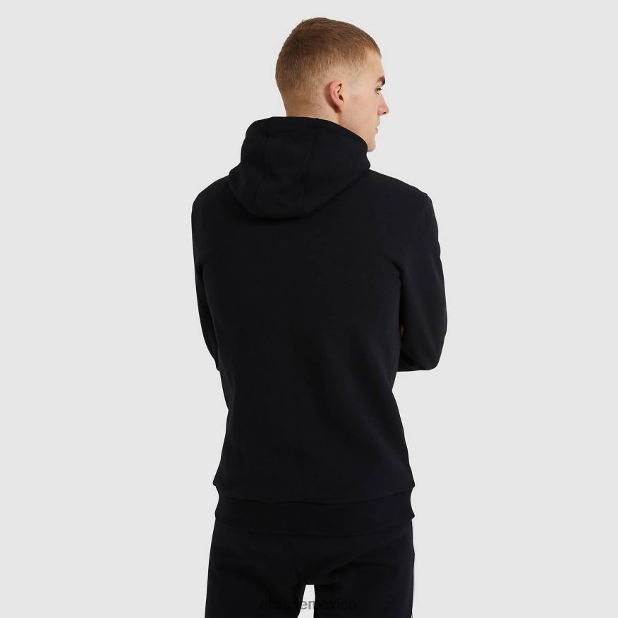 ropa mx Ellesse hombres sudadera con capucha ornari fz negro 84X86H316