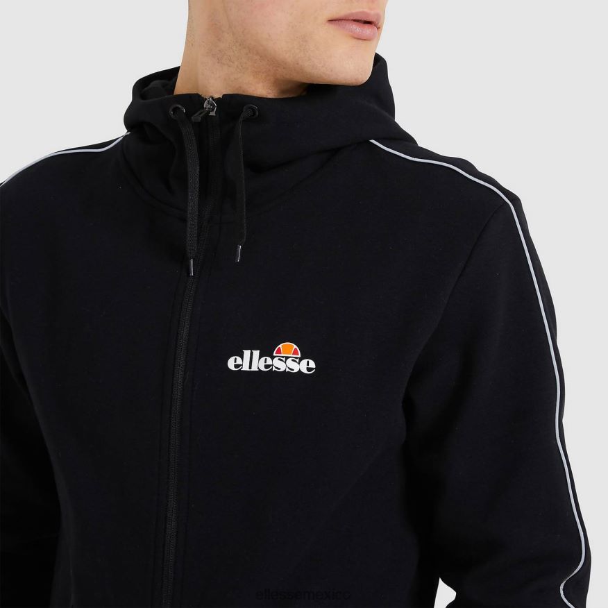 ropa mx Ellesse hombres sudadera con capucha ornari fz negro 84X86H316