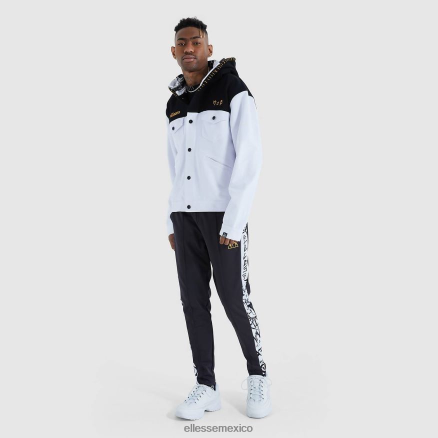 ropa mx Ellesse hombres sudadera con capucha paxell blanco 84X86H472