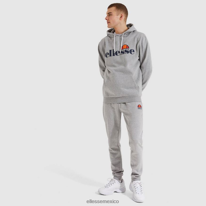 ropa mx Ellesse hombres sudadera con capucha sl gottero oh marga gris 84X86H295