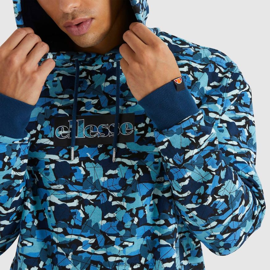 ropa mx Ellesse hombres sudadera con capucha tartica multi 84X86H473