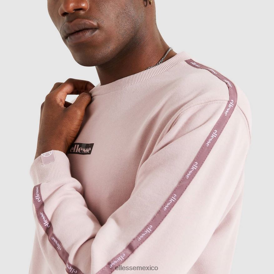 ropa mx Ellesse hombres sudadera con capucha Rosa claro 84X86H471