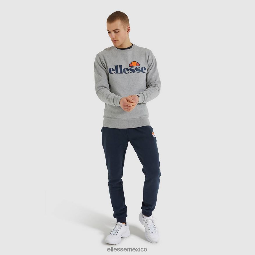 ropa mx Ellesse hombres sudadera sl succiso marga gris 84X86H293