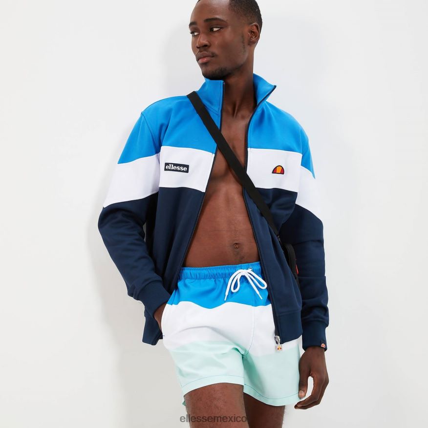 ropa mx Ellesse hombres bañador corto vespore azul/azul claro/blanco roto 84X86H457