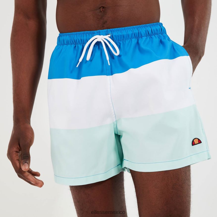 ropa mx Ellesse hombres bañador corto vespore azul/azul claro/blanco roto 84X86H457