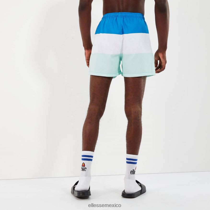 ropa mx Ellesse hombres bañador corto vespore azul/azul claro/blanco roto 84X86H457