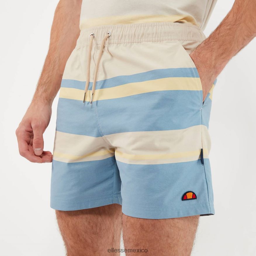 ropa mx Ellesse hombres bañador theroso beige/azul 84X86H444