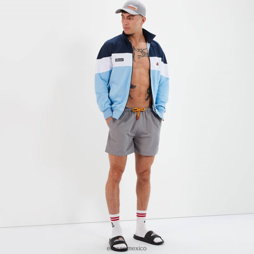 ropa mx Ellesse hombres los caballeros nadan cortos gris 84X86H450