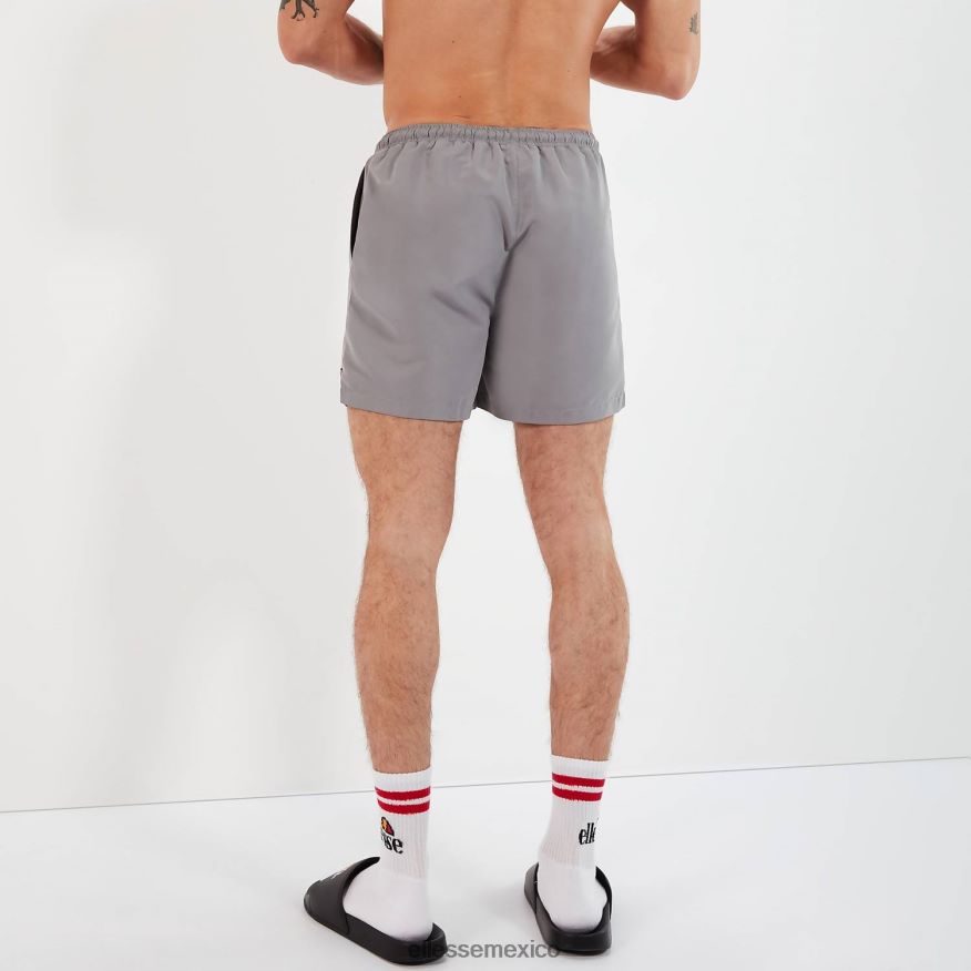 ropa mx Ellesse hombres los caballeros nadan cortos gris 84X86H450