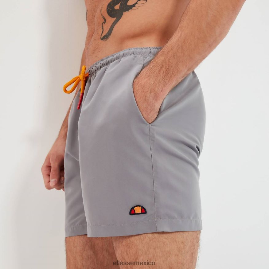 ropa mx Ellesse hombres los caballeros nadan cortos gris 84X86H450
