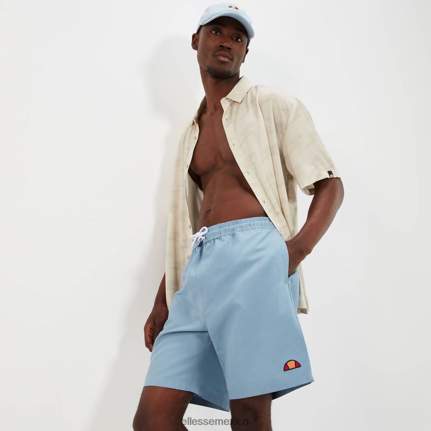 ropa mx Ellesse hombres señora nadar corto azul claro 84X86H455