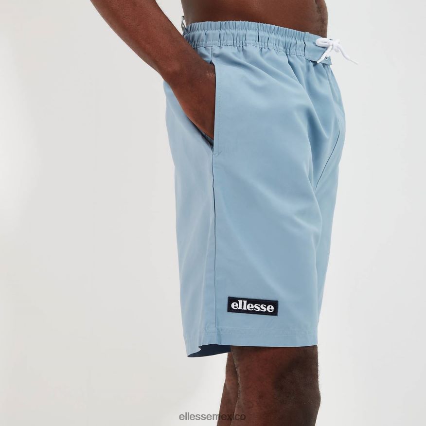 ropa mx Ellesse hombres señora nadar corto azul claro 84X86H455