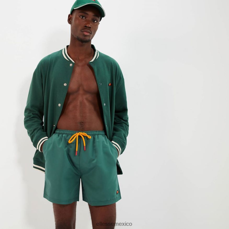 ropa mx Ellesse hombres traje de baño de caballeros verde oscuro 84X86H447