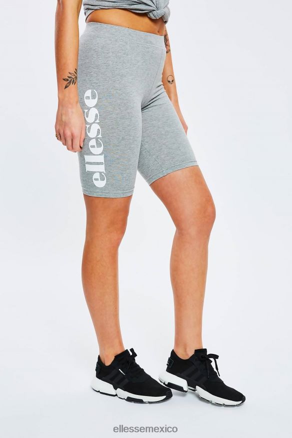 ropa mx Ellesse mujer pantalones cortos de gira gris 84X86H133