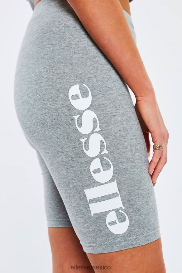 ropa mx Ellesse mujer pantalones cortos de gira gris 84X86H133