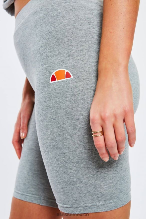 ropa mx Ellesse mujer pantalones cortos de gira gris 84X86H133