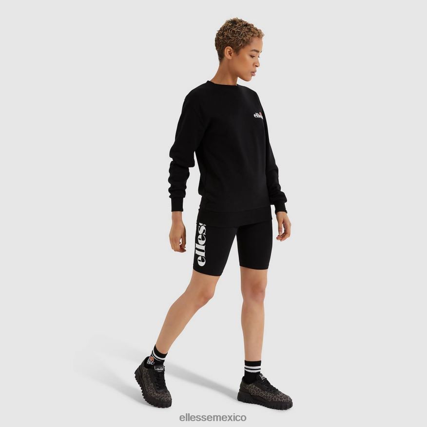 ropa mx Ellesse mujer pantalones cortos de gira negro 84X86H132