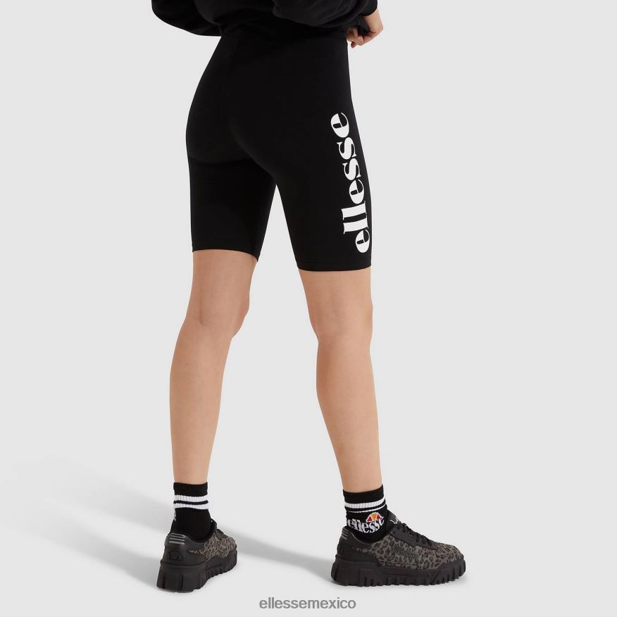 ropa mx Ellesse mujer pantalones cortos de gira negro 84X86H132