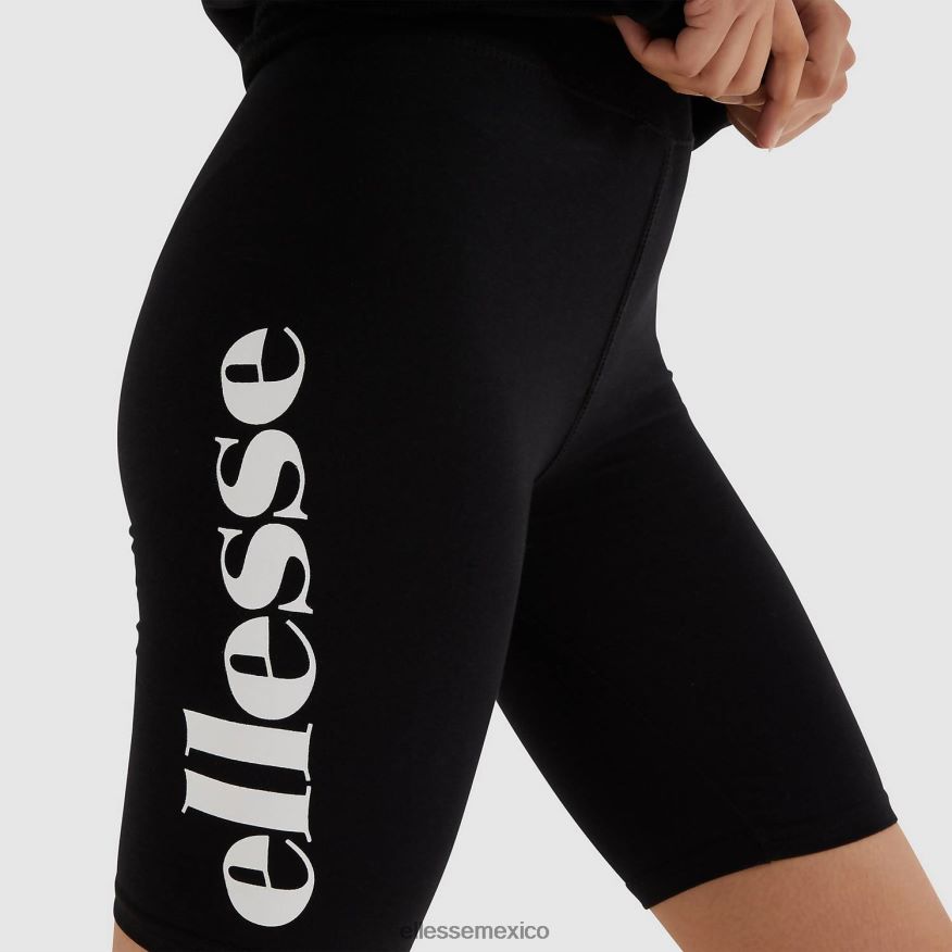 ropa mx Ellesse mujer pantalones cortos de gira negro 84X86H132