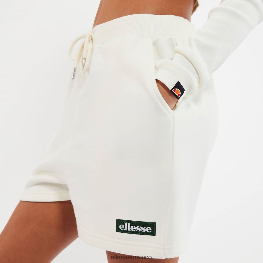 ropa mx Ellesse mujer shanni corto blanquecino 84X86H130