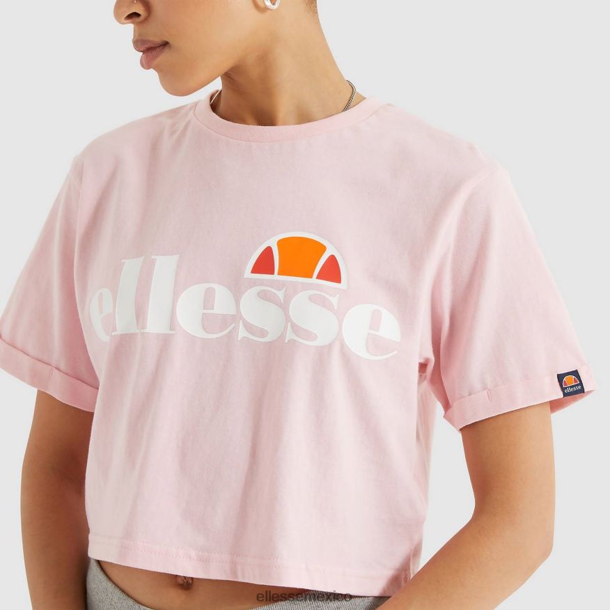 ropa mx Ellesse mujer camiseta corta alberta Rosa claro 84X86H70