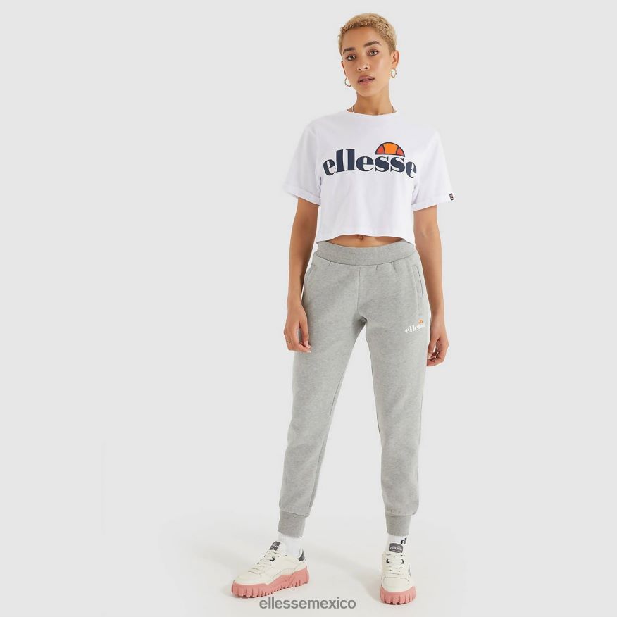 ropa mx Ellesse mujer camiseta corta alberta blanco 84X86H67