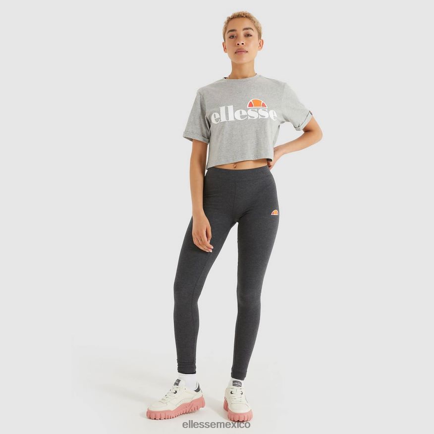 ropa mx Ellesse mujer camiseta corta alberta marga gris 84X86H69