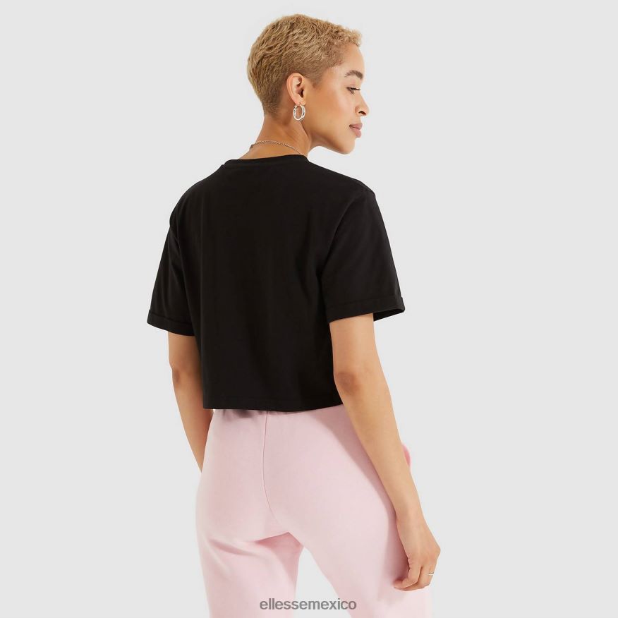 ropa mx Ellesse mujer camiseta corta alberta negro 84X86H68
