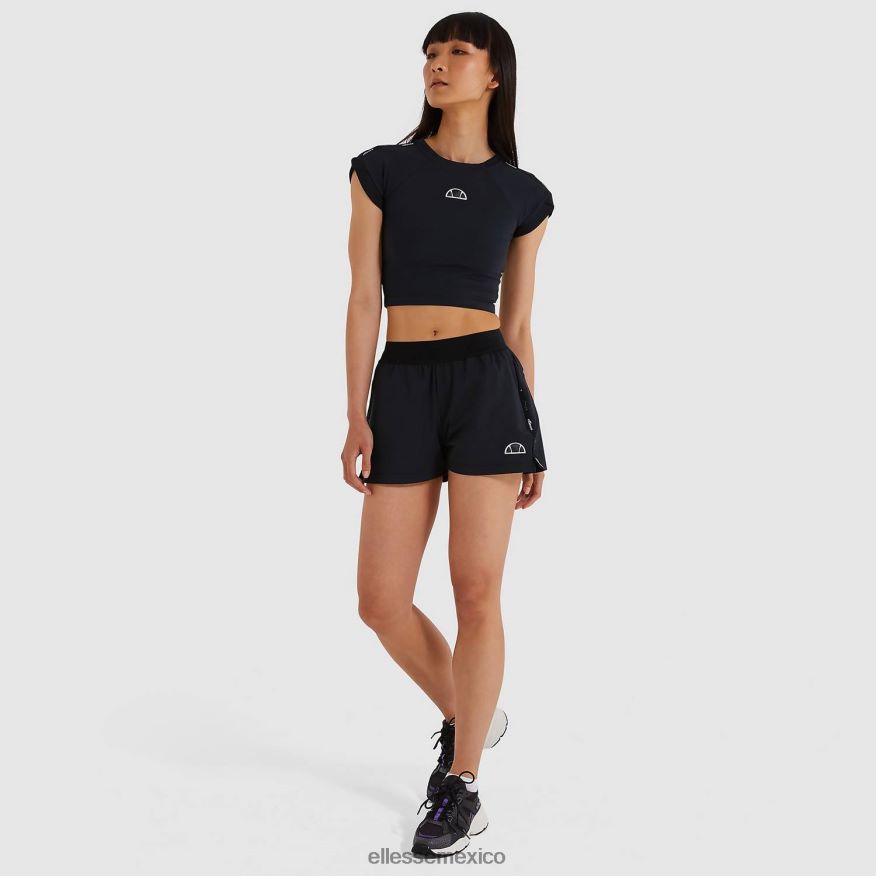 ropa mx Ellesse mujer camiseta corta arianne negro 84X86H214