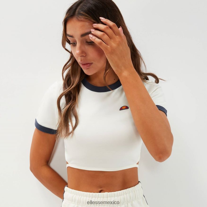 ropa mx Ellesse mujer camiseta corta chee blanquecino 84X86H54