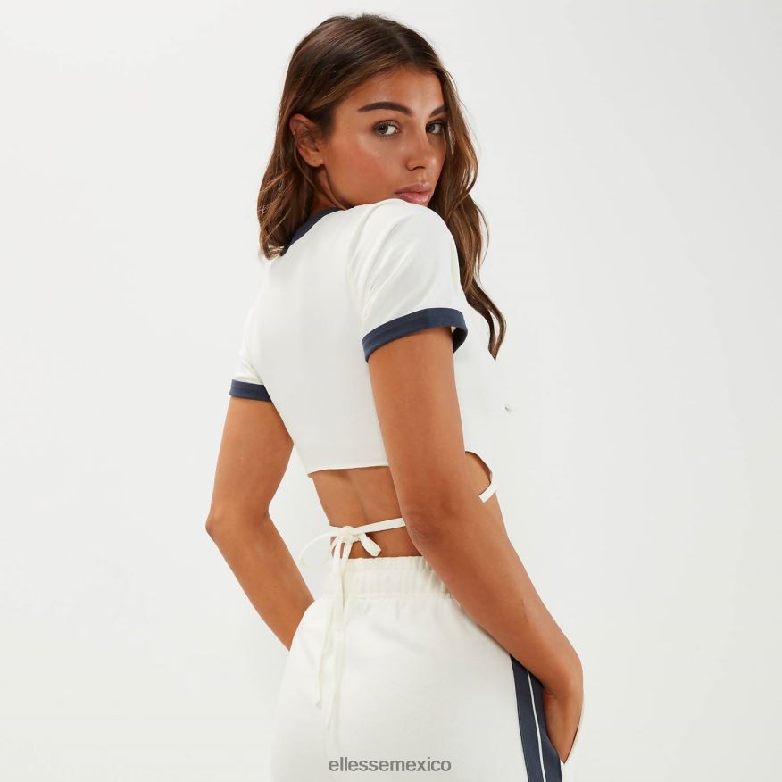 ropa mx Ellesse mujer camiseta corta chee blanquecino 84X86H54