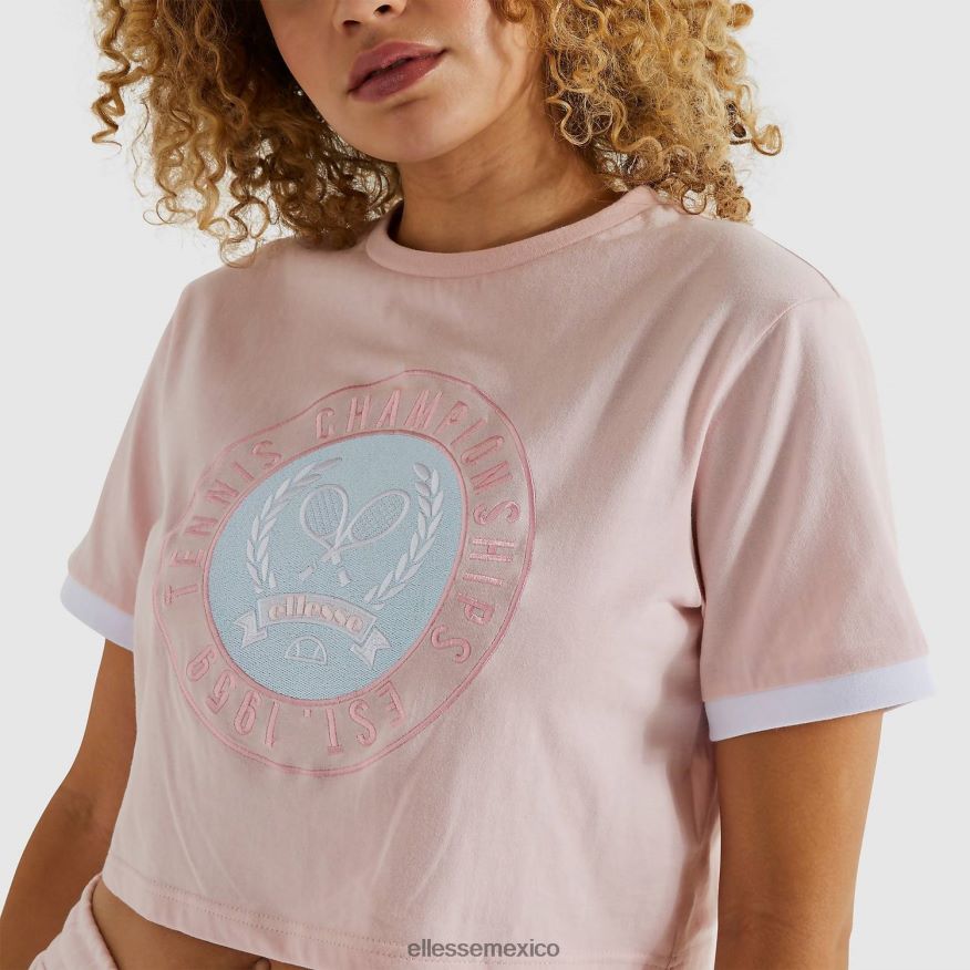 ropa mx Ellesse mujer camiseta corta classio rosa Rosa claro 84X86H224