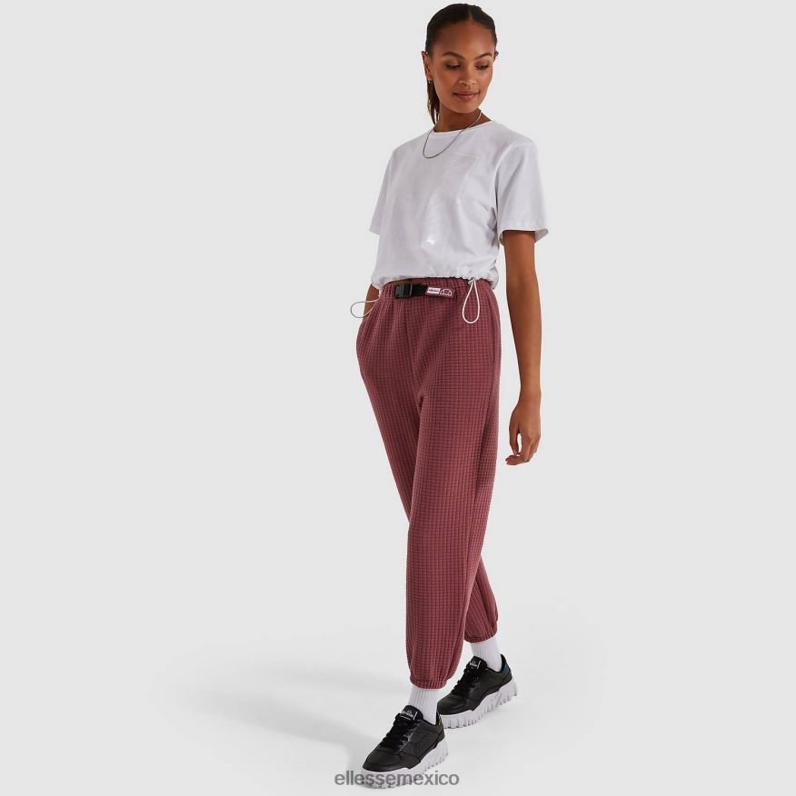 ropa mx Ellesse mujer camiseta corta de almendras blanco 84X86H209