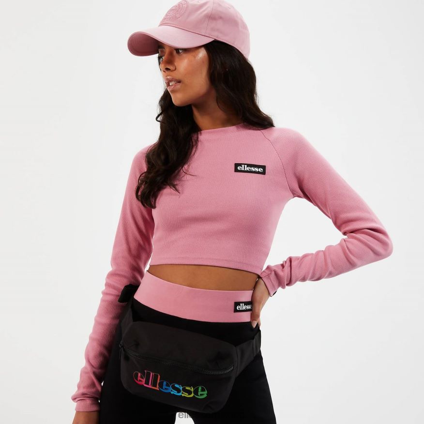 ropa mx Ellesse mujer camiseta corta de manga larga Linny rosa 84X86H91
