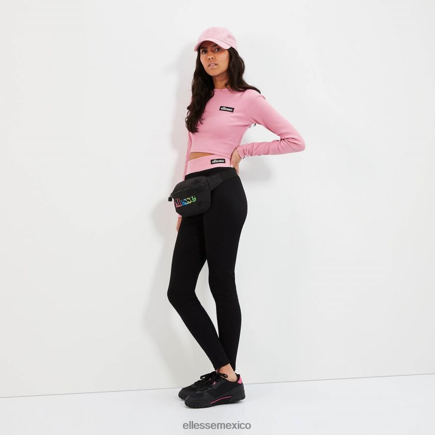 ropa mx Ellesse mujer camiseta corta de manga larga Linny rosa 84X86H91