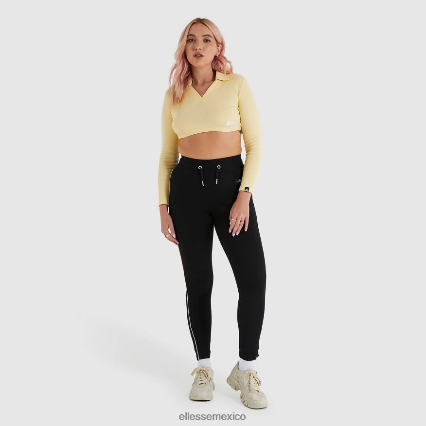 ropa mx Ellesse mujer camiseta corta harrie amarillo claro 84X86H198