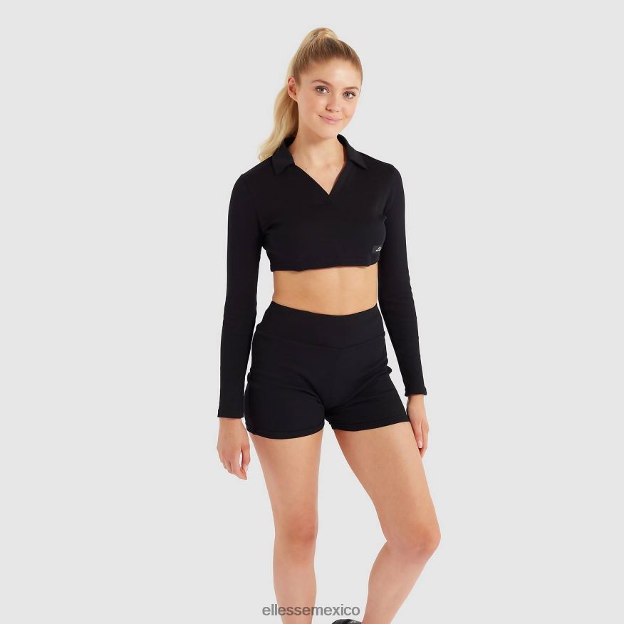ropa mx Ellesse mujer camiseta corta harrie negro 84X86H197