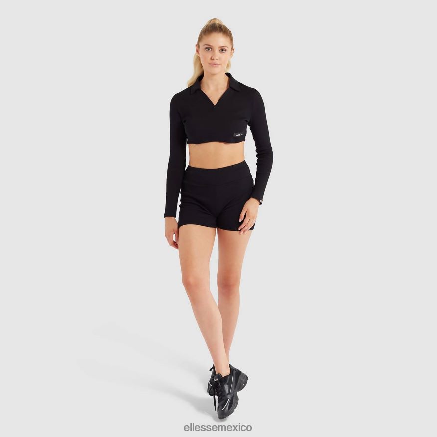 ropa mx Ellesse mujer camiseta corta harrie negro 84X86H197