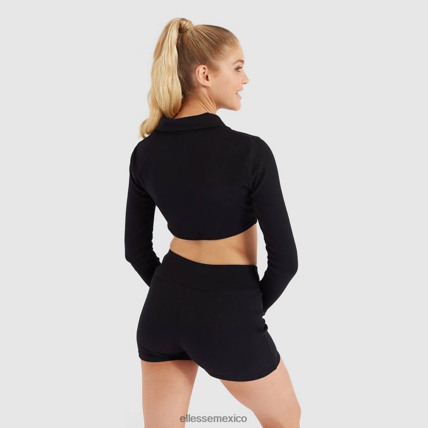 ropa mx Ellesse mujer camiseta corta harrie negro 84X86H197