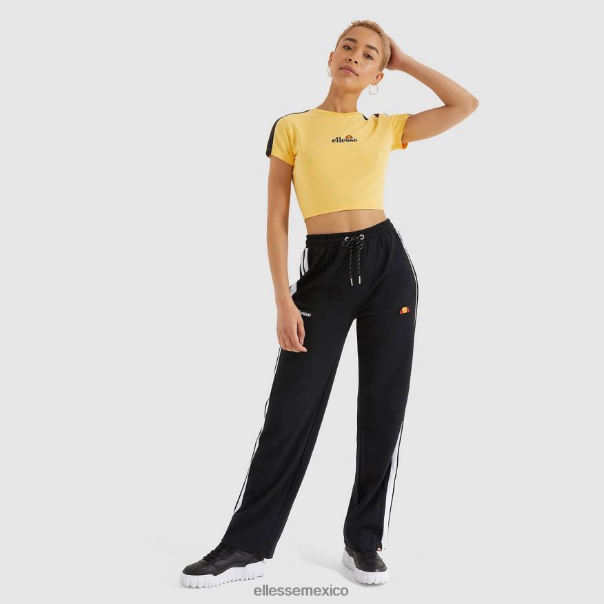 ropa mx Ellesse mujer camiseta corta latus amarillo 84X86H208